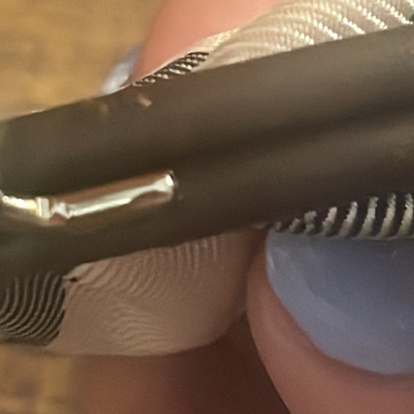 Burberry Blue Label Mini Kisslock Coin Pouch on Mini Chain with COA - Picture 9 of 11